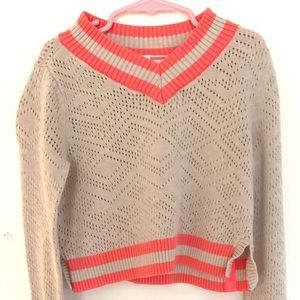 Ivivva V-Neck Cropped Sweater in good condition